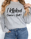 I Knocked Cancer Butt! Screen Print - Print My Images