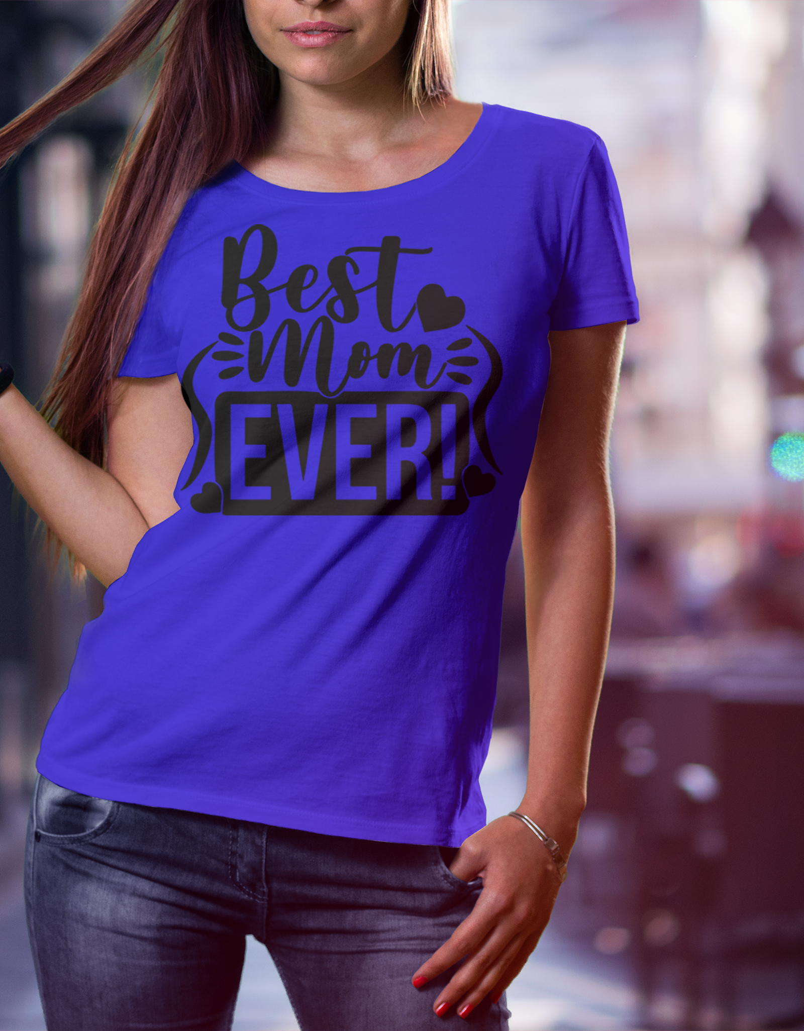 Best Mom Ever T-Shirt - Print My Images
