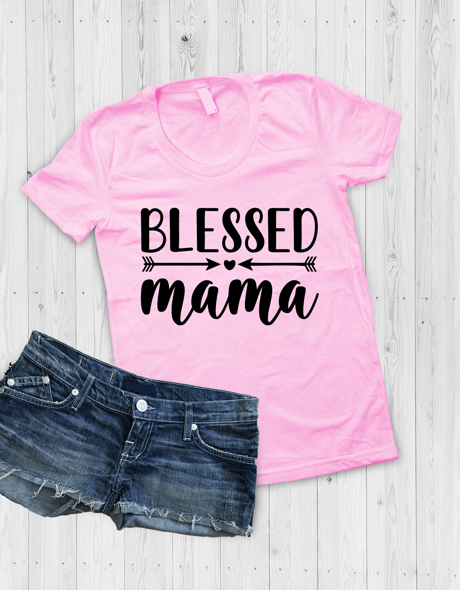 Blessed Mama Screen Print Transfer - Print My Images