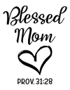 Blessed Mom T-Shirt - Print My Images