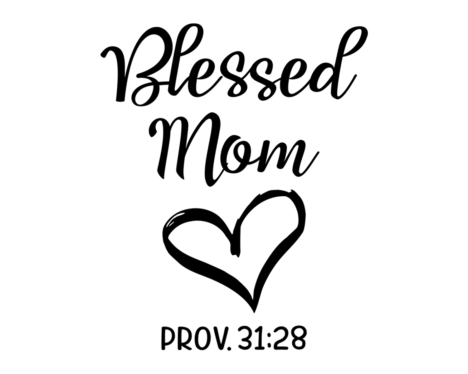 Blessed Mom T-Shirt - Print My Images
