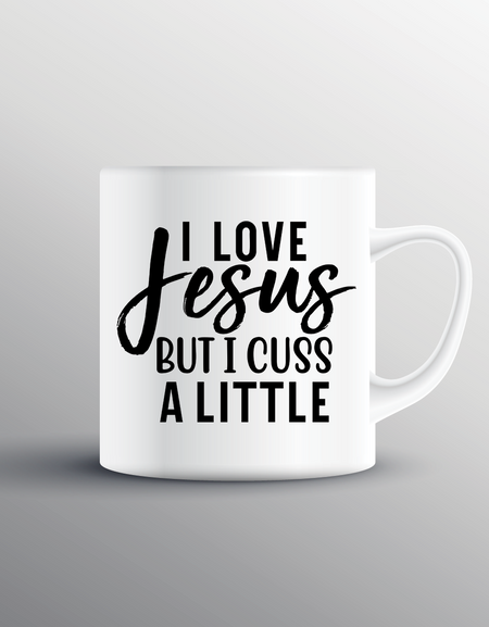 I Cuss A Little Mug - Print My Images