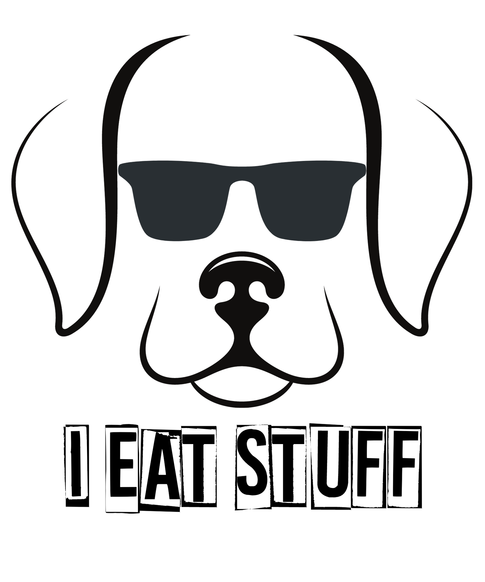 I Eat Stuff Screen Print Transfer - Print My Images