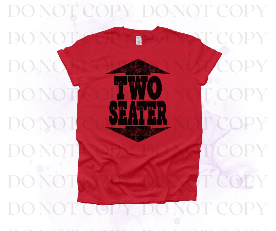 Two Seater Screen Print Transfer - Print My Images