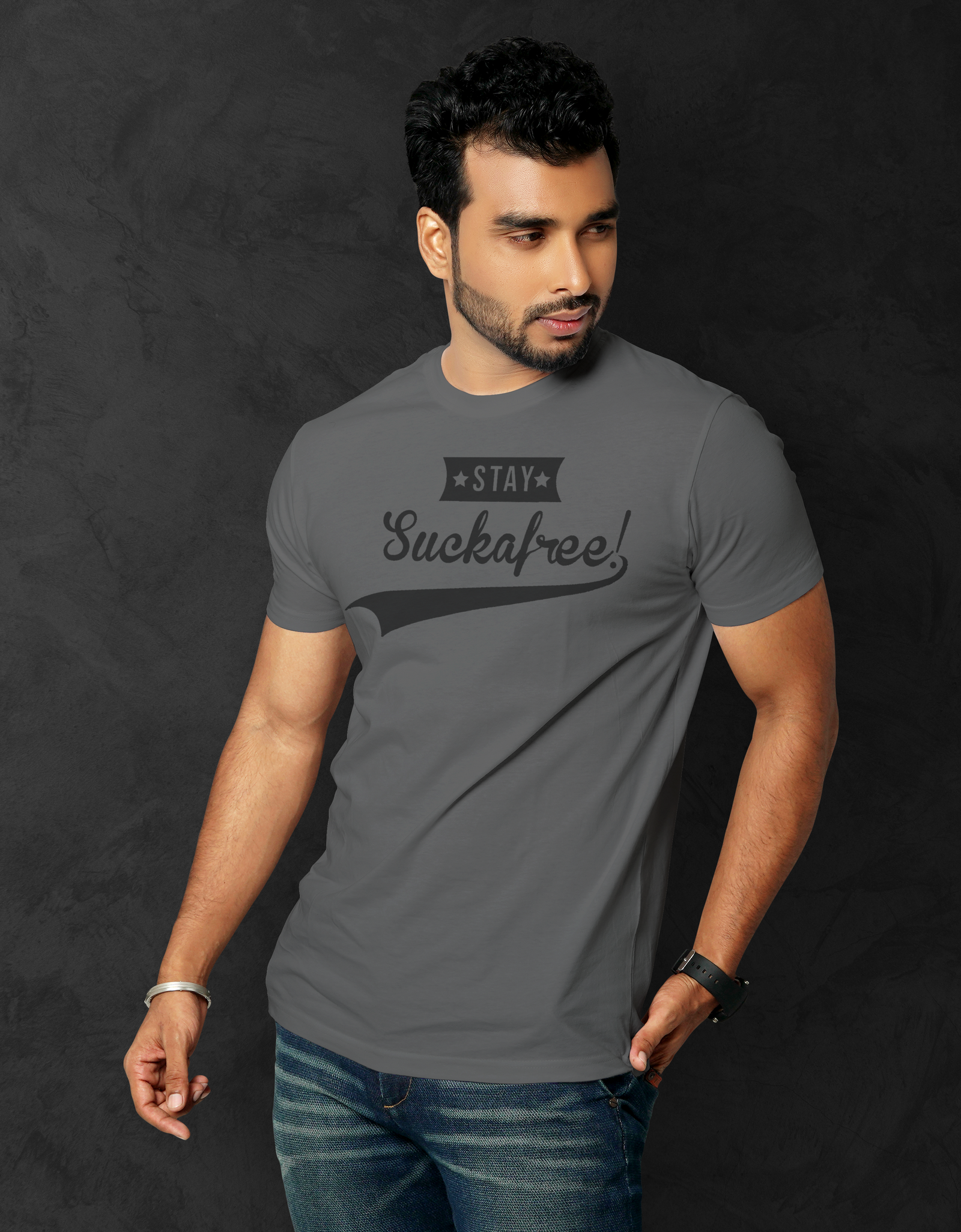 Stay Suckafree T-Shirt - Print My Images