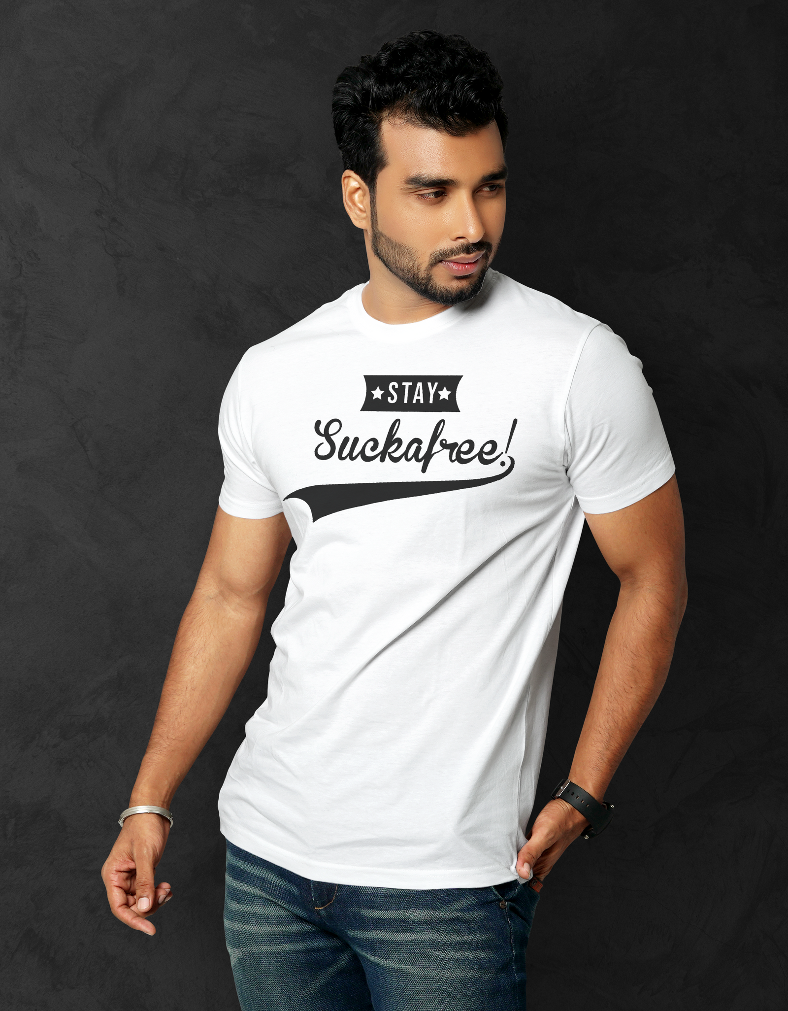 Stay Suckafree T-Shirt - Print My Images