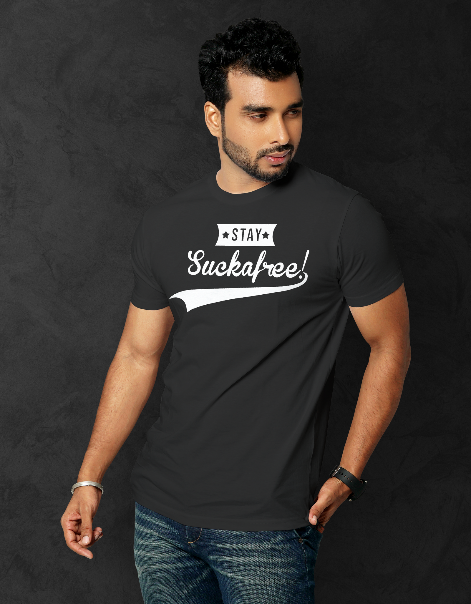 Stay Suckafree T-Shirt - Print My Images