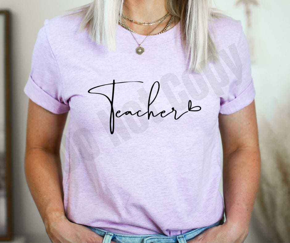 Teachers Screen Print Transfer - Print My Images