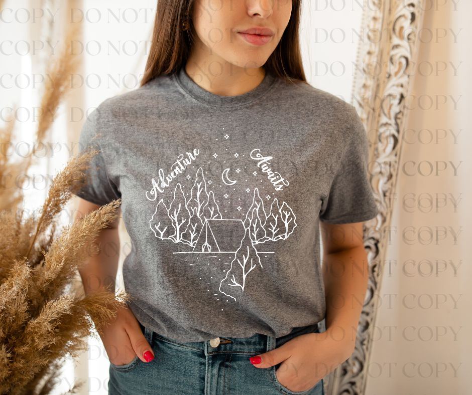 Advent Awaits Screen Print Transfer - Print My Images