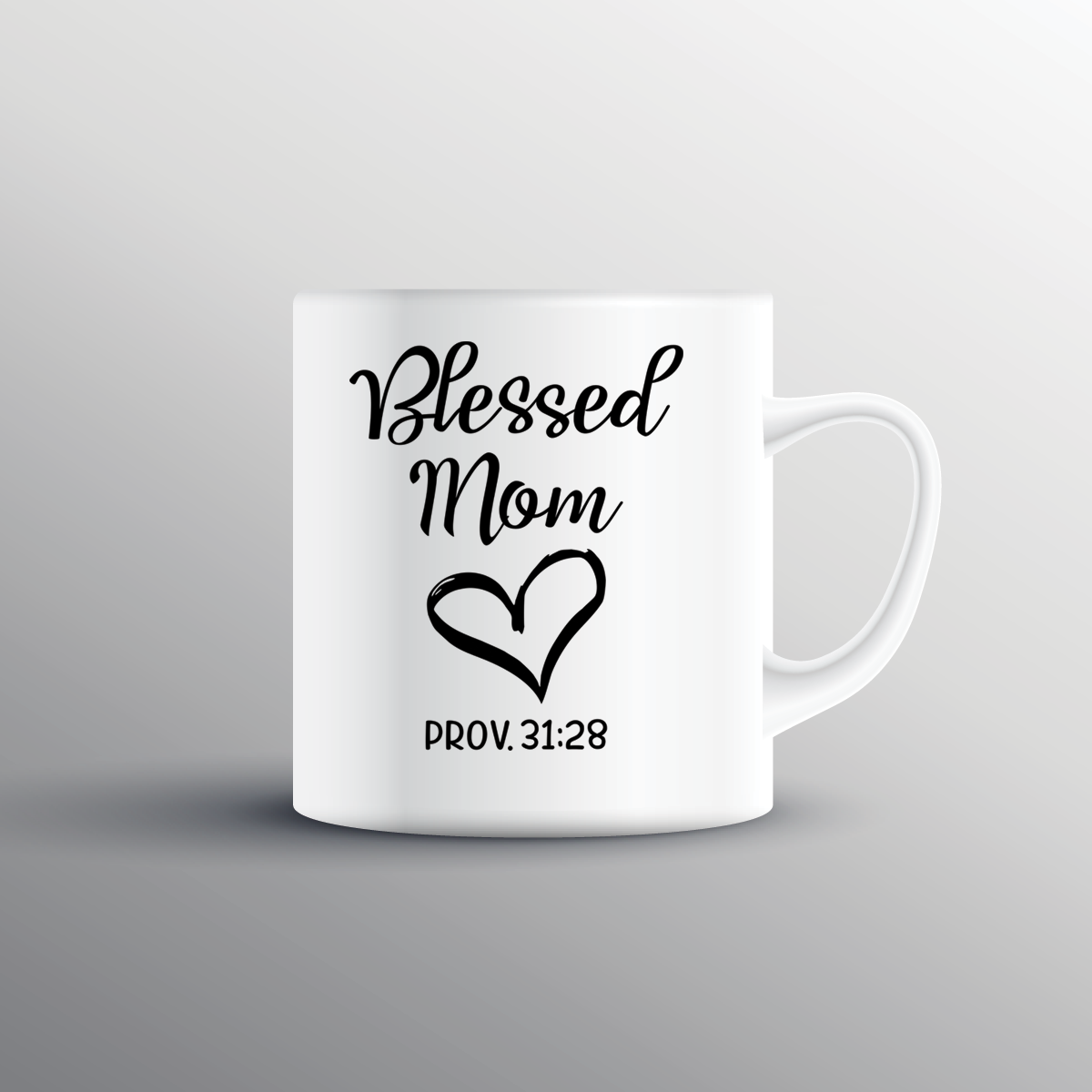 Blessed Mom Mug - Print My Images
