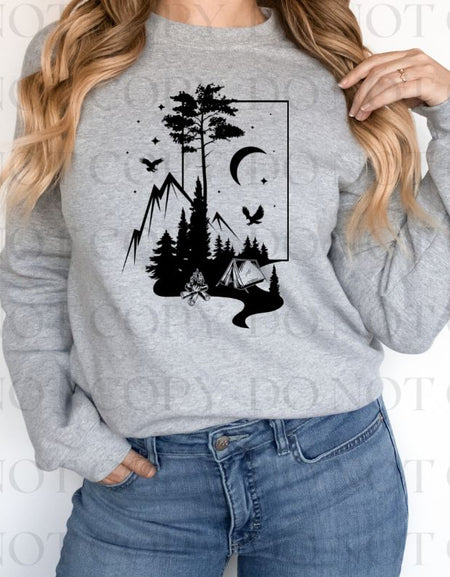 Camping Screen Print Transfer - Print My Images