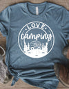 Love Camping Screen Print Transfer - Print My Images