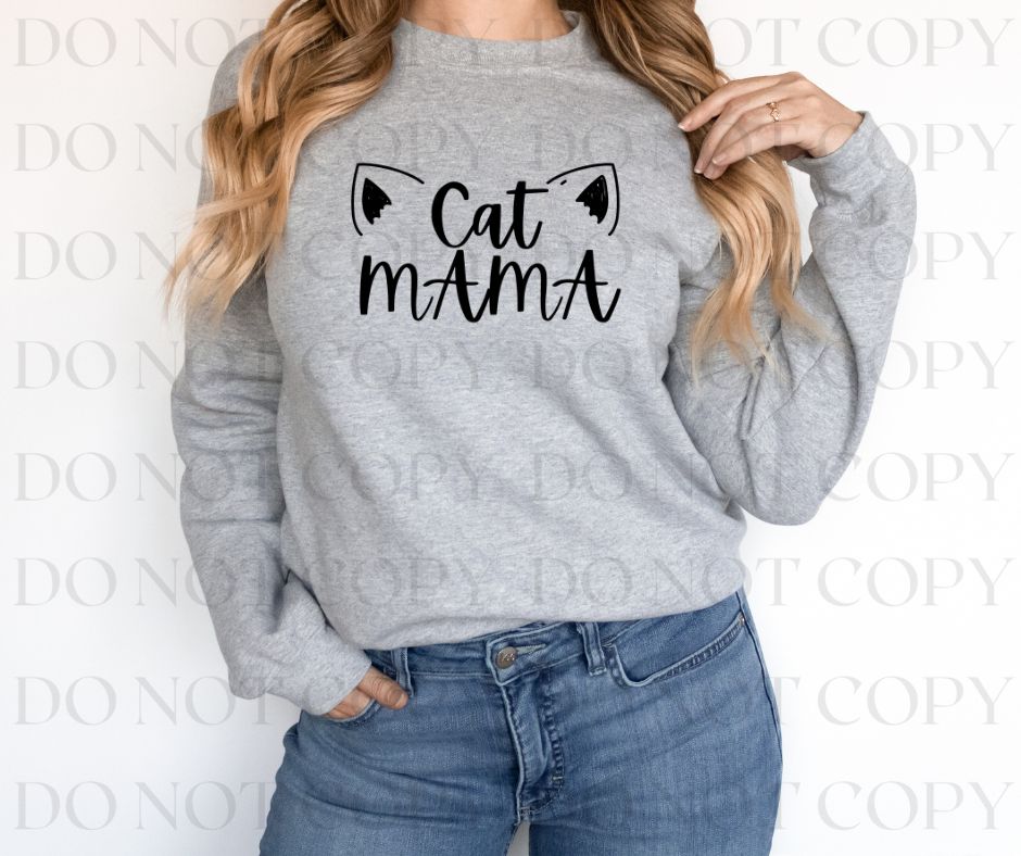 Cat Ears Screen Print Transfers - Print My Images