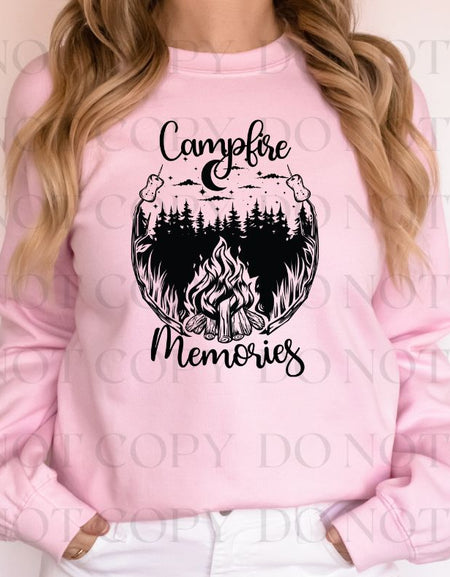Campfire Memories Screen Print Transfer - Print My Images