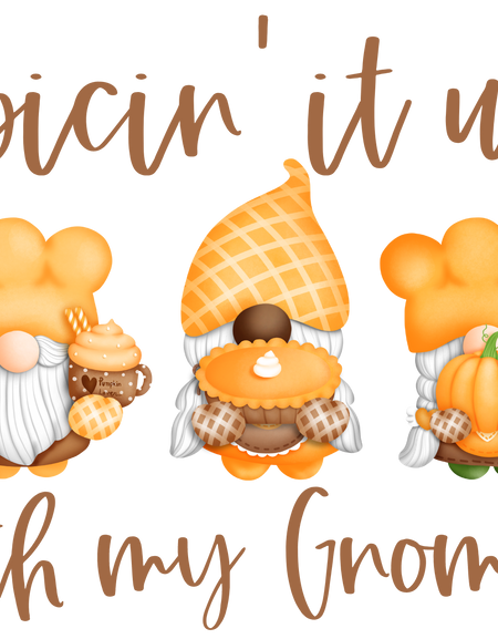 Spicing It Up With My Gnomies Screen Print Transfers - Print My Images