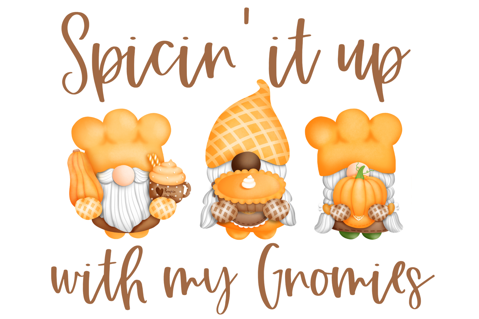 Spicing It Up With My Gnomies Screen Print Transfers - Print My Images