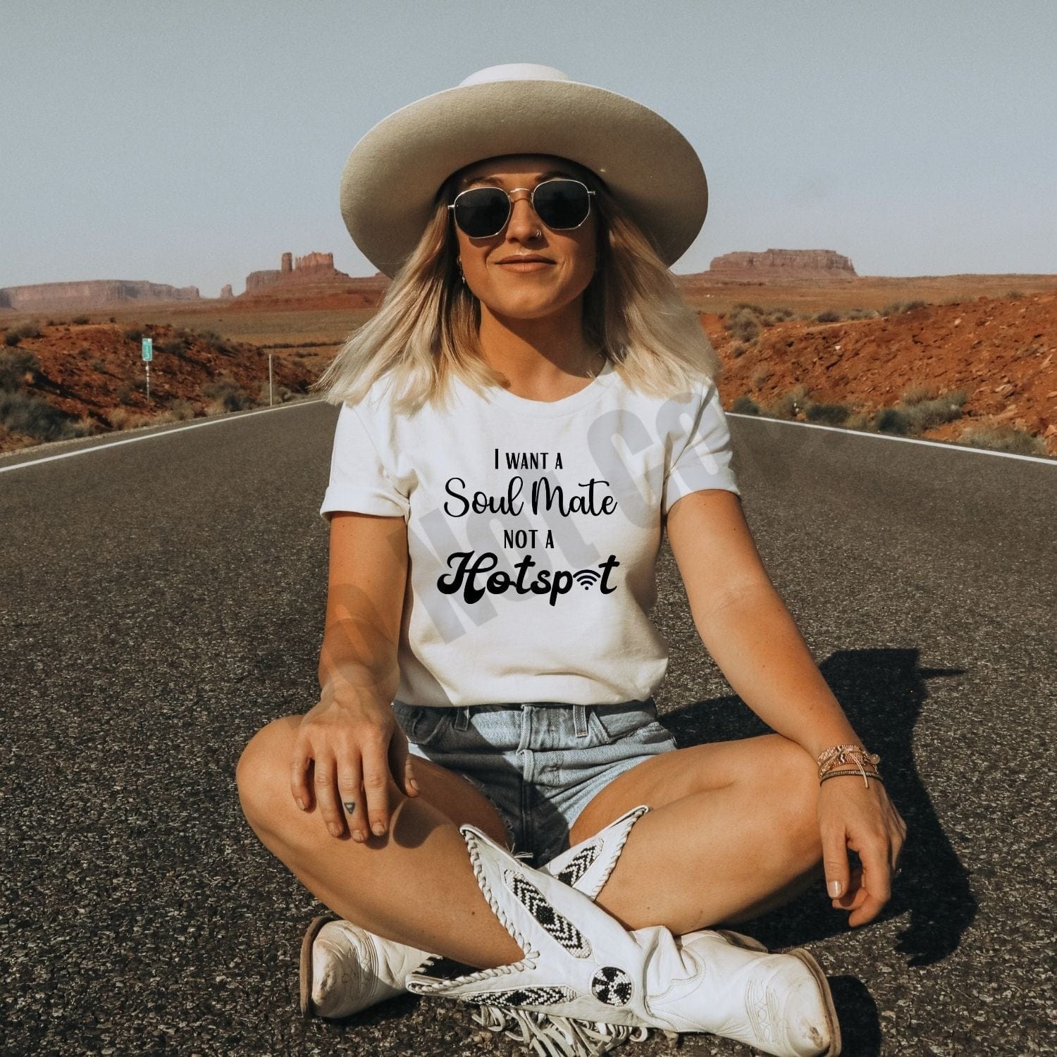 I Want A Soul Mate Not A Hotspot Screen Print Transfer - Print My Images