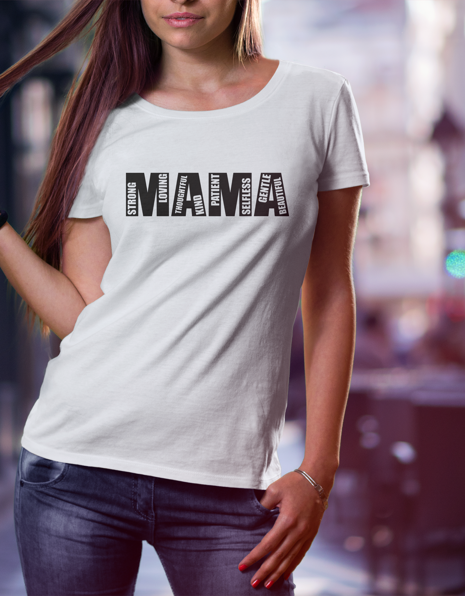 Mama T-Shirt - Print My Images